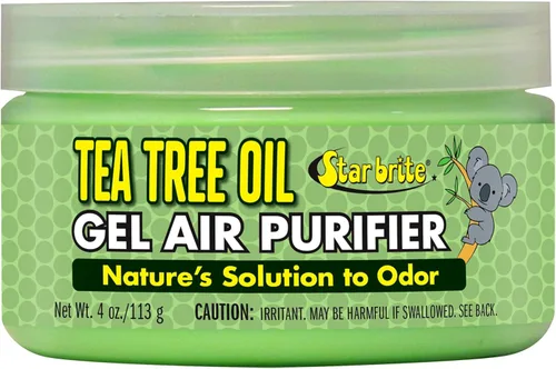 Miniatura 6 de STAR BRITE ATTIA - Purificador de aire de gel de aceite de árbol de té australiano puro certificado – tina – 8 onzas (096508)