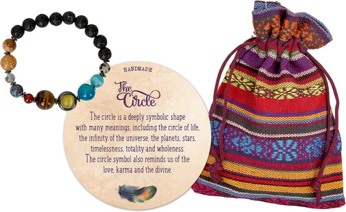 Miniatura 4 de SPUNKYsoul Nuevo! Colección de pulseras para el universo de distancia de la pareja de él y ella, Cristal, hematita