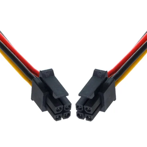 Miniatura 7 de xiwai Cable de alimentación ATX para conector Molex Micro Fit de 4 pines macho a 4 pines macho de alimentación 12 V Cable 23.6 in 20 AWG Paso =