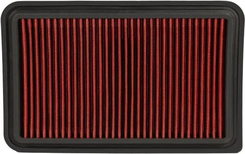 Miniatura 4 de Compatible con Mazda 2 1.5L Filtro de aire de repuesto reutilizable y lavable de alto flujo (negro)
