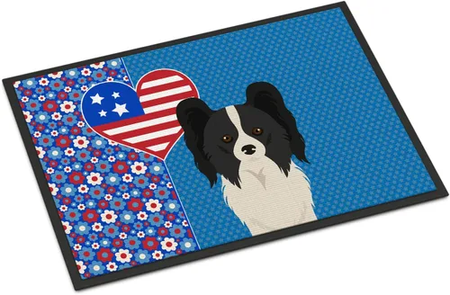 Miniatura 74 de Caroline's Treasures WDK5119JMAT Airedale Terrier USA - Tapete para interiores o exteriores, 24 x 36 pulgadas, tapete para puerta delantera