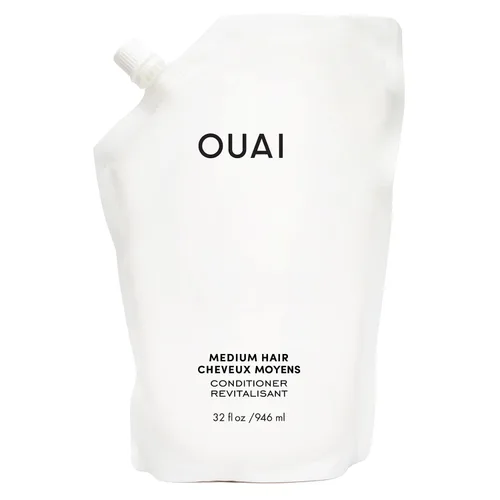 Miniatura 12 de OUAI Acondicionador Medium – Acondicionador hidratante para el cabello con aceite de coco, aceite de babasú y queratina – Fortalece, repara y añade
