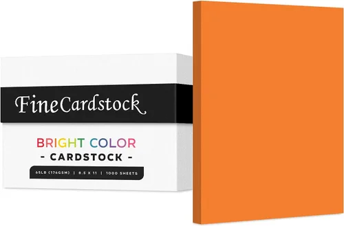 Miniatura 14 de Papel de alta calidad para tarjetas de colores, caja de 1000 hojas, cartulina de peso medio de 65 libras, perfecta para suministros escolares, artes