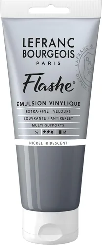 Miniatura 38 de Lefranc Bourgeois Flashe - Pintura de vinilo, tubo de 2.7 onzas, color blanco