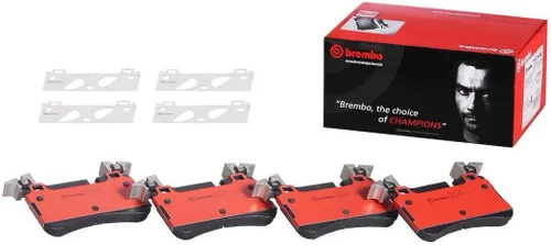Brembo P50113N Juego de pastillas de freno de disco trasero de cerámica premium MERCEDES-BENZ OE# 0054202520
