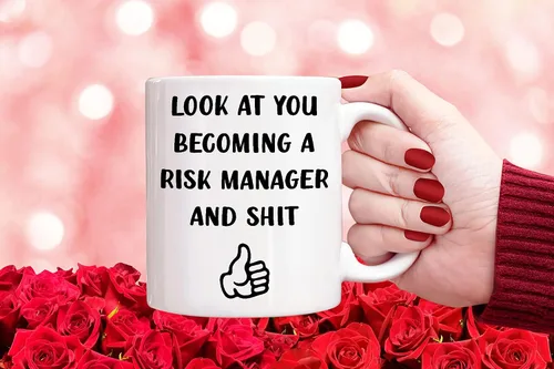 Miniatura 3 de Look At You Becoming A Risk Manager, Institute of Risk Management IRM Finish PHD Mug, Christmas, Birthday Gift, Sarcastic Mugs, Gag Gifts for