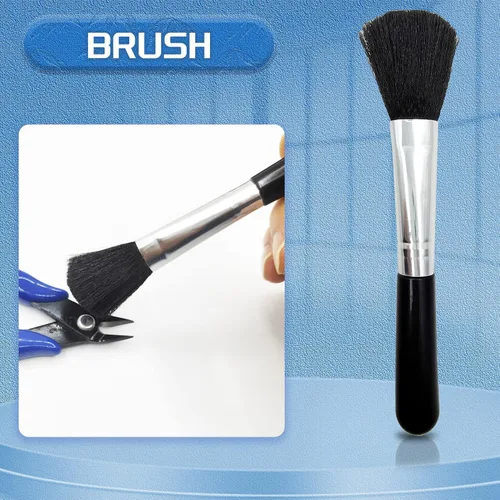 Miniatura 6 de Kit de herramientas de modelo profesional 10 en 1 para adultos, herramientas básicas con pinzas, pinzas, limas de aguja, barras de pulido