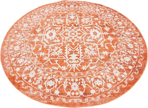 Miniatura 55 de Unique Loom Diseño tradicional clásico intrincado con detalles vintage envejecidos, alfombra de área, 3 pies 3 pulgadas x 5 pies 3 pulgadas, gris