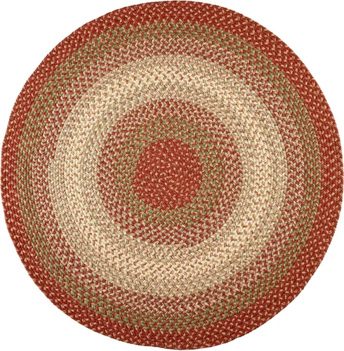 Miniatura 38 de Rhody Rug Easy Living EL33 Taupetone - Alfombra ovalada trenzada de 4 x 6 pies, decoración del hogar, tapete para piso o dormitorio, de fácil