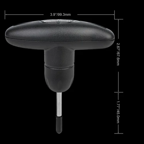 Miniatura 5 de SummerHouse Llave de torque de golf de 40 lbf para adaptadores de manillar y ajuste de peso de cabeza para palos de conductor y híbridos de Fairway