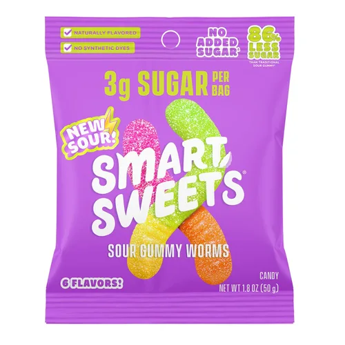 Miniatura 18 de SmartSweets - Paquete variado para adultos, dulces con bajo contenido de azúcar y calorías, idea de regalo de Año Nuevo, paquete de cuidado