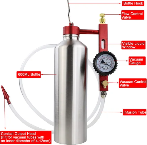 Miniatura 2 de Botella Colgante de Limpieza Catalítica para Sistema de Combustible y Escape 600ML