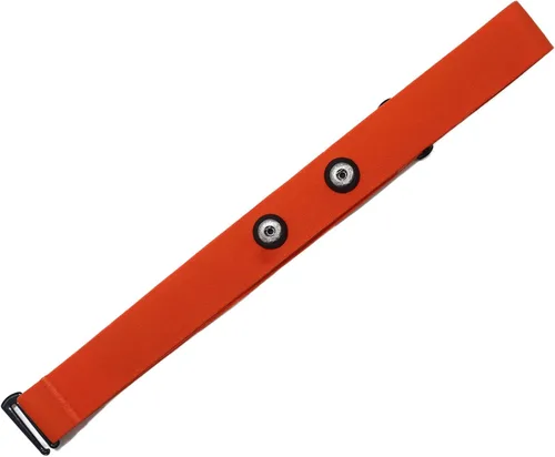 Polar H10 H9 H7 Correa de pecho de repuesto - Ajustable suave HRM compatible con sensor de frecuencia cardíaca polar Naranja