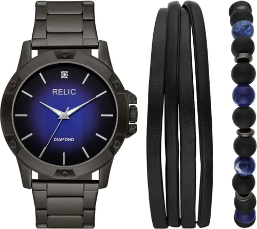 Miniatura 9 de RELIC by Fossil Men's Rylan Stainless Steel and Diamond Accent Watch
