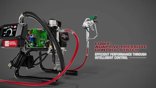 Miniatura 5 de Titan Impact X 440 Pulverizador de pintura sin aire eléctrico, 3300 PSI, control de presión adaptativo, patín