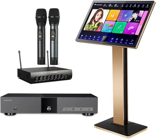 Miniatura 11 de 2025 InAndOnkod Nueva Máquina de Karaoke China KV-V5 MAX Reproductor de Karaoke, con Micrófono Inalámbrico y Mezclador, Pantalla Táctil Capacitiva