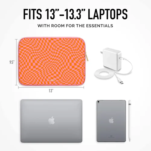 Miniatura 4 de Vandel - Funda para laptop MacBook Air de 13 pulgadas, compatible con laptops de 13 a 13.3 pulgadas: funda de neopreno para MacBook Air y Pro, B.
