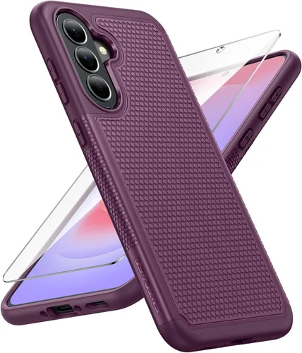 Miniatura 80 de FNTCASE Funda para teléfono Galaxy A14-5G: protección contra caídas de grado militar Samsung A14 5G, probada contra caídas de 14 pies, protector