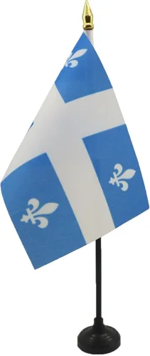 Miniatura 25 de AZ FLAG Bandera de mesa Ontario de 4 x 6 pulgadas, bandera de escritorio de Canadá - Región Canadiense de Ontario 5.9 x 3.9 in - Tapa de lanza