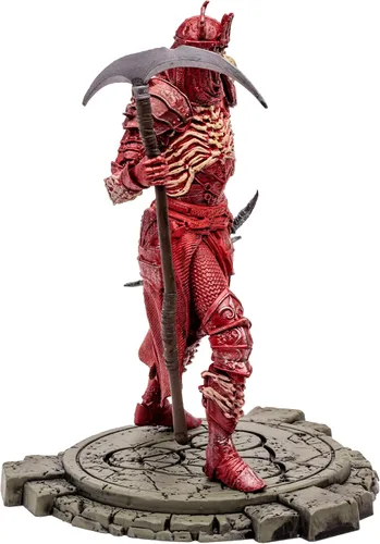 Miniatura 11 de McFarlane Toys - Diablo IV Rend Bárbaro y Nigromante de Sangre Paquete de 2 Figuras Posadas con Etiqueta de Oro 1:12 Escala 1:12, Etiqueta Dorada