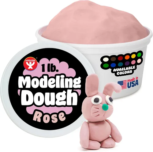 Miniatura 9 de Hygloss Masa de Modelado para Jugar para Niños – Masa Sensorial Segura y No Tóxica para Artes y Manualidades – Tubo de 1 lb – Arcilla de Jugar