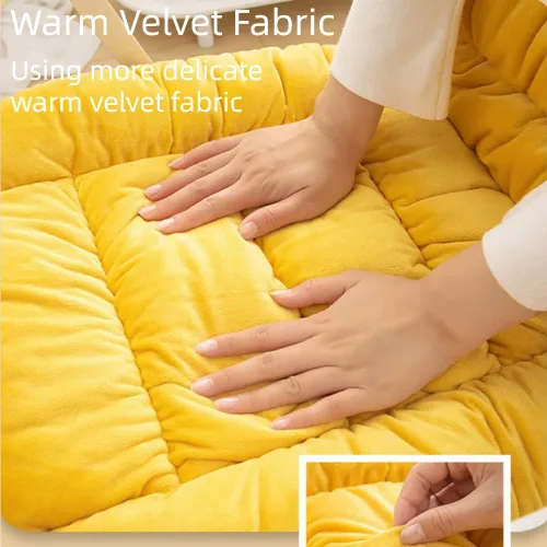 Miniatura 4 de Cojín para silla de escritorio, cojín para silla de oficina, cojín de asiento con soporte de espalda, almohadilla integrada con banda fija
