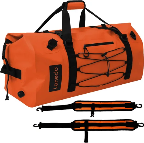 80L Dry Bag Large Waterproof Bag Roll-Top Heavy Duty Fishing Duffel Bag with Durable Straps & Handles for Kayaking Paddle boarding Boating Rafting