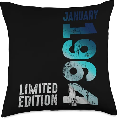 Miniatura 4 de January 1964 Year 1964 Retro 1964 Vintage Limited Edition Throw Pillow