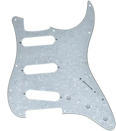 Miniatura 15 de KAISH - Golpeador de 11 agujeros estilo ST/Strat, SSS, para Stratocaster de EE. UU./México, perla de abulón