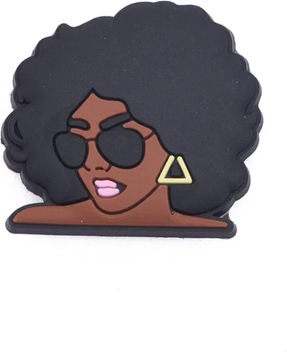 Miniatura 7 de UNN Dijes de zapatos negros para decoración de zuecos, para niños, niñas, adultos, mujeres, regalos de cumpleaños, suministros de fiesta