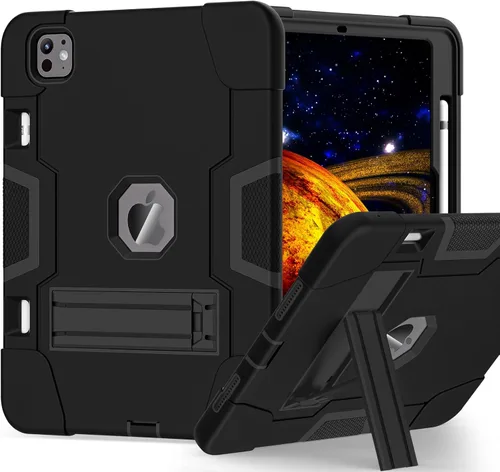 Miniatura 9 de TSQQST Funda para iPad Pro de 11 pulgadas Funda M4 5ª generación 2024, iPad Pro 11 Funda con soporte para lápiz + soporte, funda protectora