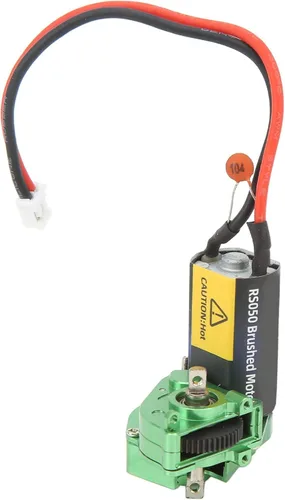 Miniatura 7 de RiToEasysports Caja con 66T cepillado motor aleación de aluminio RC piezas para SCX24 1/24 RC coche (verde) Scx24 Motor