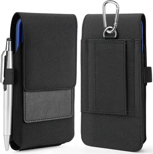 Miniatura 9 de Mopaclle Funda para teléfono celular con clip para cinturón y lazo, soporte para cinturón compatible con iPhone 17 Pro Max/Air, iPhone 16 Pro Max