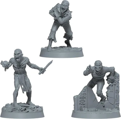 Miniatura 3 de Zombicide Iron Maiden - Paquete de personajes #2 - Miniaturas de Eddie y mejoras de juego. Juego de mesa de estrategia cooperativa, a partir de 14