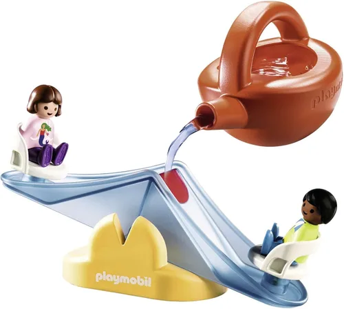 Miniatura 3 de Playmobil 1.2.3 Balancín de agua Aqua con regadera