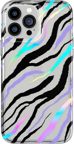 Miniatura 24 de tech21 Evo Art Cutout Flora - Funda protectora para iPhone 13 Pro con diseño exclusivo de purpurina y protección contra caídas de 12 pies Flora