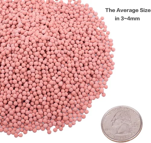 Miniatura 2 de 2.0 LB de piedras de arcilla de 1/8 pulg. Ceramsites de cultivo para jardinería, medio de cultivo para plantas suculentas y orquídeas, acuapónica