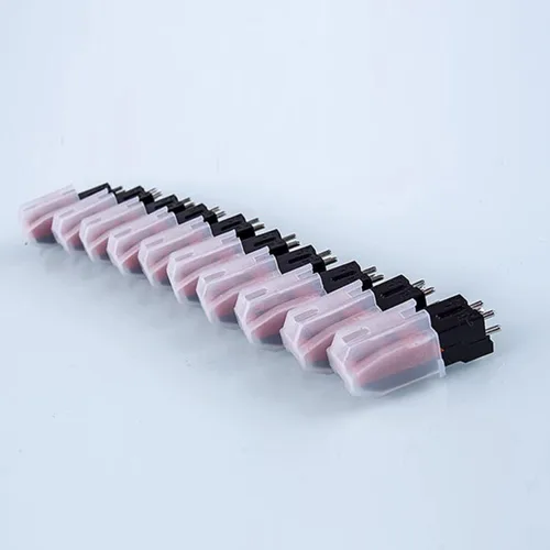 Miniatura 6 de ERINGOGO Aguja de repuesto para tocadiscos, 45 unidades, adaptador de disco, accesorios para tocadiscos de tinta, tocadiscos, aguja, tocadiscos