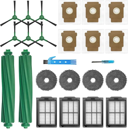 Miniatura 4 de Piezas de repuesto Rodillos para iRobot Roomba s9+(9550) s9 (9150) robot aspirador accesorios kit 4 paquetes 2 juegos de cepillos de rodillo