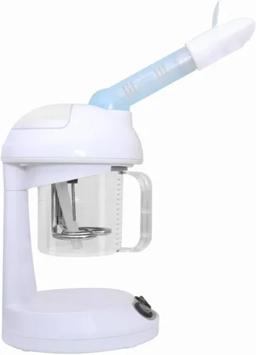 Salon Style Mini vaporizador facial portátil de escritorio, ozono, spa, salón de belleza, vaporizador facial de mesa, vaporizador de vapor giratorio