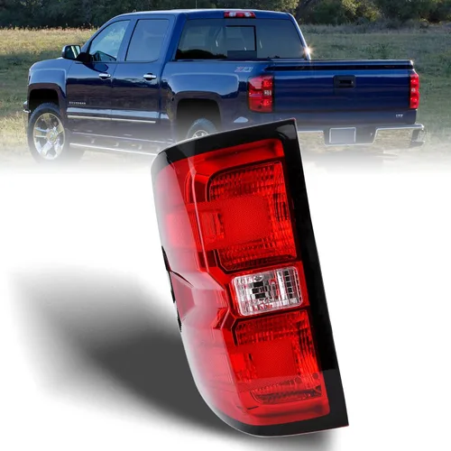 Miniatura 10 de Conjunto de luces traseras de estilo de fábrica compatible con Chevrolet Silverado 1500 2500 HD GMC Sierra 3500 HD 2016-2019 lado derecho