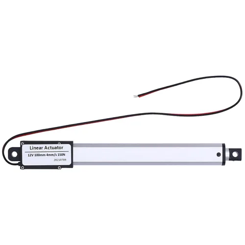 Miniatura 2 de Actuador lineal - Interruptor de límite interno DC 12V 3.937 in Mini actuador lineal eléctrico de bajo ruido para agricultura industrial