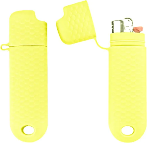Miniatura 15 de Funda impermeable para encendedor BIC de 2 piezas, funda para encendedores regulares, tipo J6, supervivencia al aire libre, bolsa multiusos para Gris