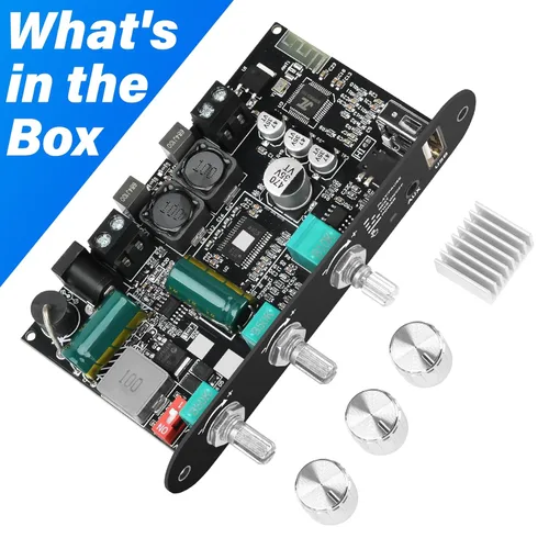 Miniatura 8 de Daakro 2 unidades ZK-1001U Mono Bluetooth Amplificador Board w/TWS, 100W Pico Power Home Audio Amplificador de Audio, Amplio Voltaje Entrada 9-24V