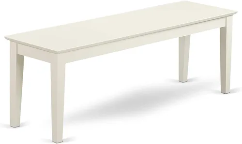 Miniatura 6 de East West Furniture CABO5C-LWH-LC - Juego de mesa de comedor de 5 piezas para 4 personas, incluye una mesa de cocina rectangular y 2 sillas
