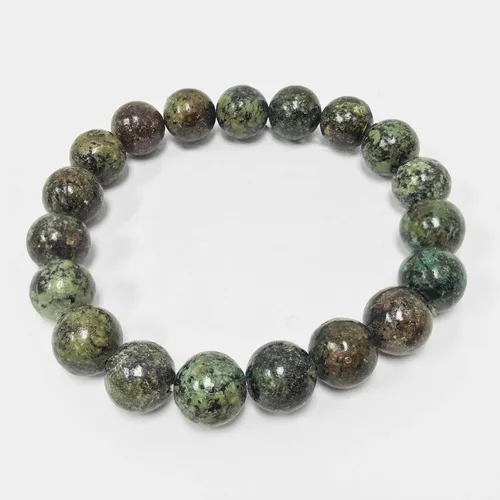 Miniatura 506 de Gem Avenue Handmade Round Bead Stretch Bracelet Unisex Natural Stone Beaded Jewelry for Men & Women, Elastic Wristband for Daily Wear