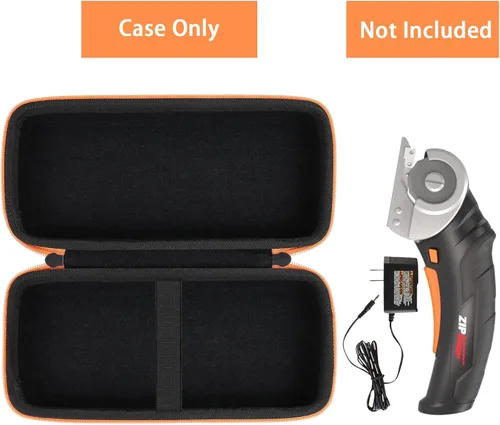 Miniatura 2 de Aenllosi Reemplazo de estuche rígido para WORX WX082L/WX081L tijeras eléctricas inalámbricas ZipSnip herramienta de corte Negro