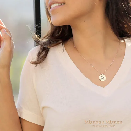 Miniatura 7 de MignonandMignon Personalized Gift for Women Pet Necklace Handmade Portrait Jewelry Custom Unique Actual Pet Portrait Necklace - LCN-AP
