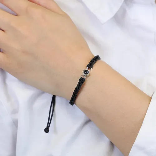 Miniatura 5 de JUBOPE Pulseras personalizadas con fotos, pulsera de proyección con imagen en el interior, pulsera con imagen personalizada, regalo conmemorativo
