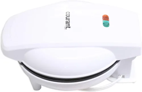 Miniatura 4 de Courant Mini máquina para hacer donas para vacaciones, apta para niños, desayuno o aperitivos, postres y más con superficie antiadherente, hace 7